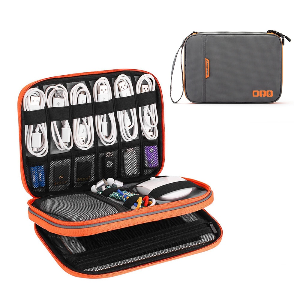 Electronics And Gadgets With I - Double Layers Large Capacity Travel Electronic