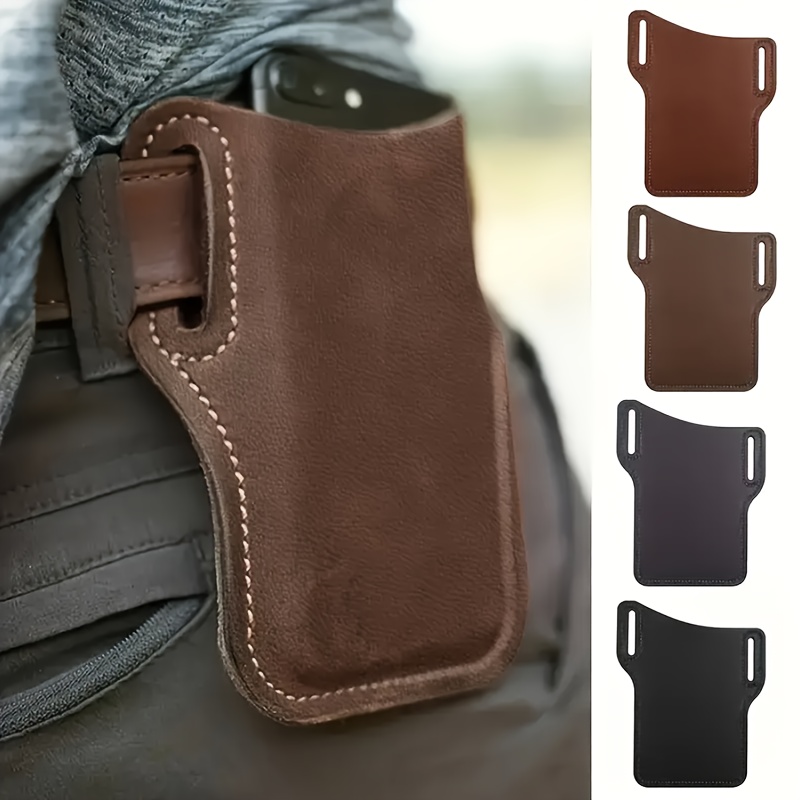 Mobile Electronics Gadgets - Multipurpose Sports Waist Pack, Leather Phone