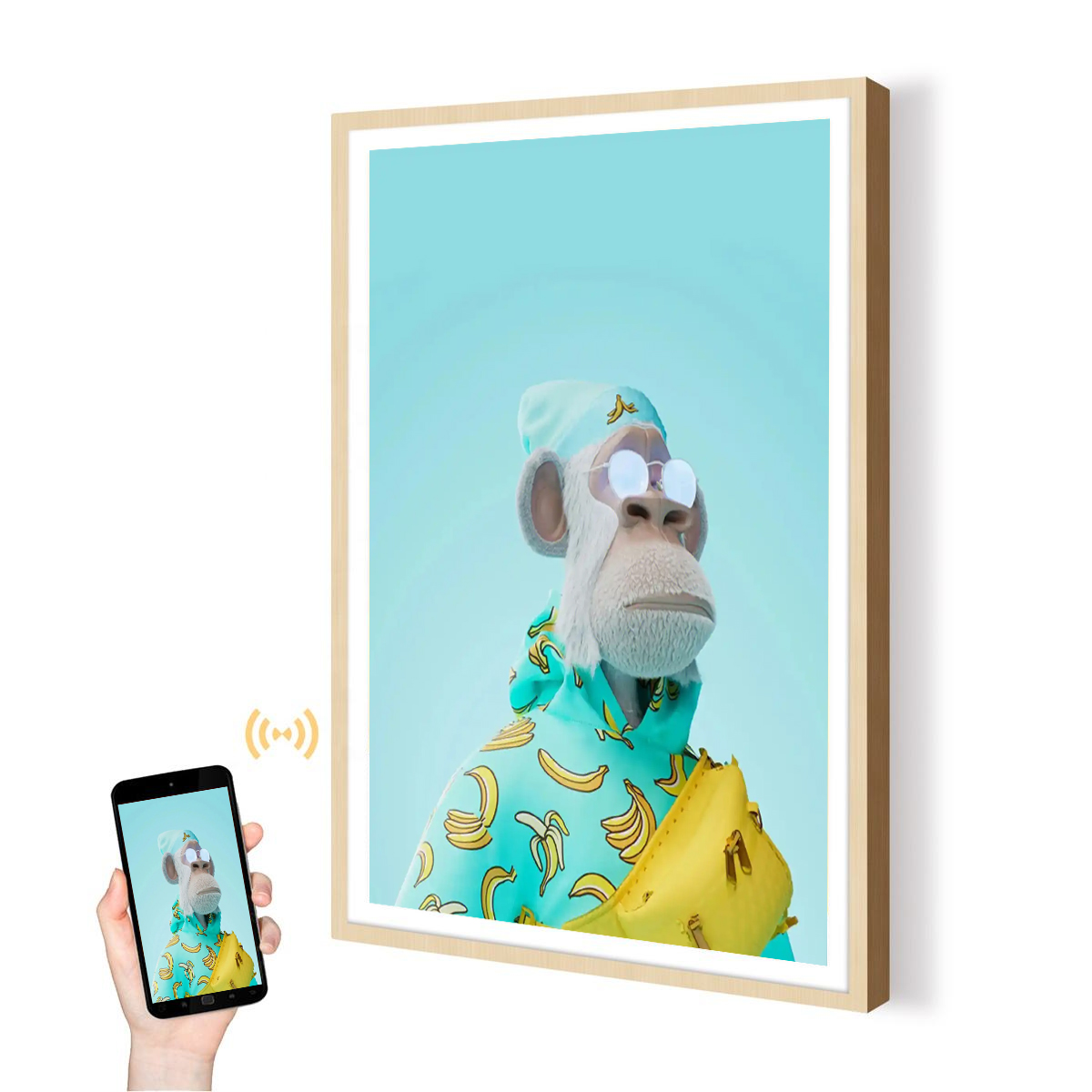 27 Inch Smart Cloud Photo Vide - Digital Photo Frame Wifi recension och pris