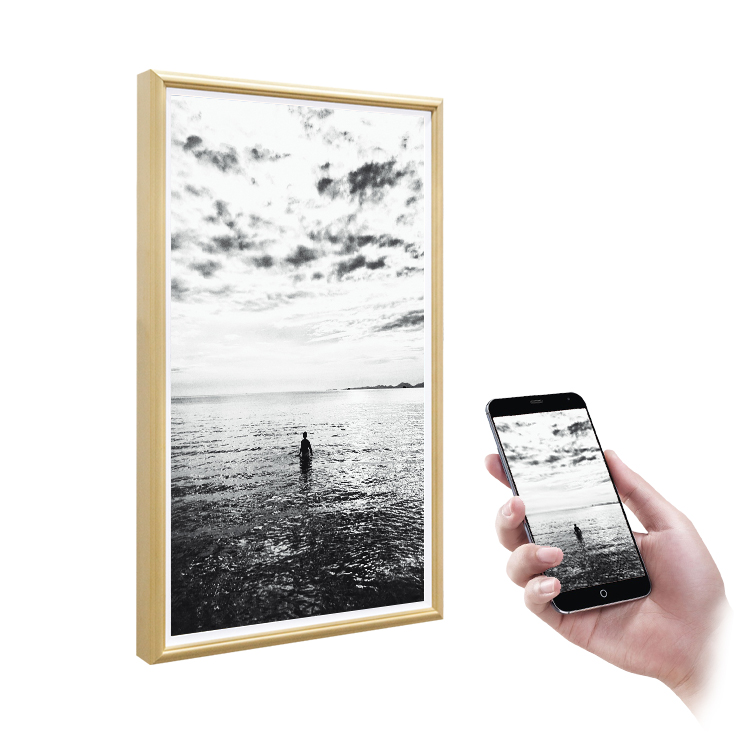 32-Inch Smart Wooden Digital P - Digital Photo Frame Wifi recension och pris
