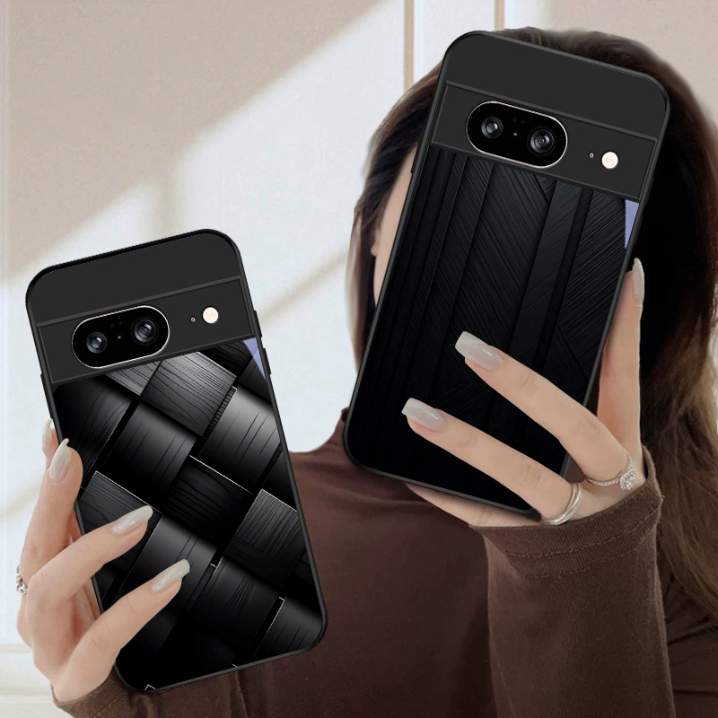 Dark geometric texture For Goo - Google Pixel 8A recension och pris