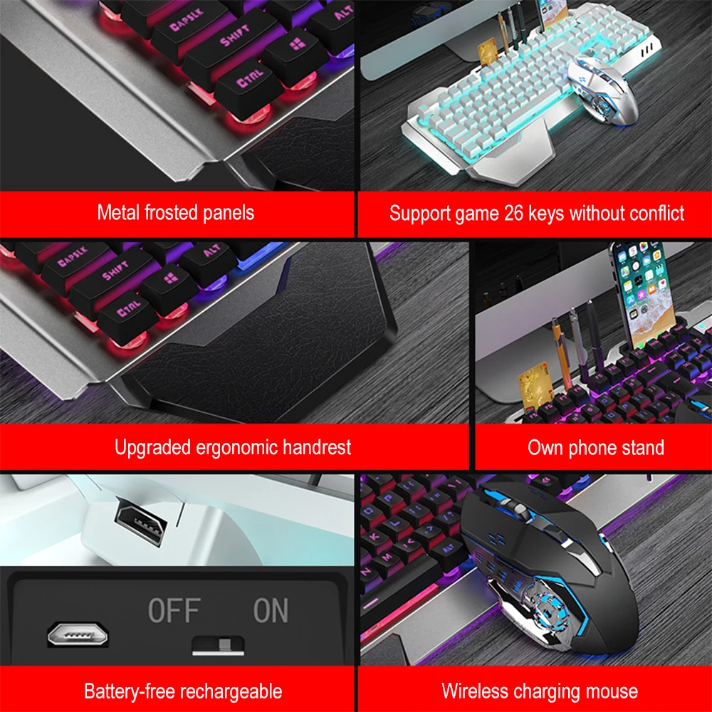 K680 Rechargeable 2.4G wireles - Wireless Keyboard Mini recension och pris