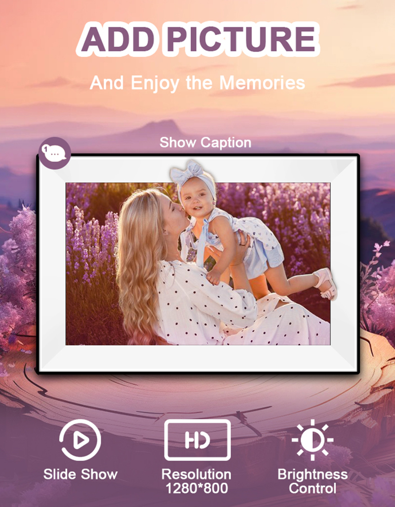 Uhale Digital Picture Frame 10 - Digital Photo Frame Wifi recension och pris