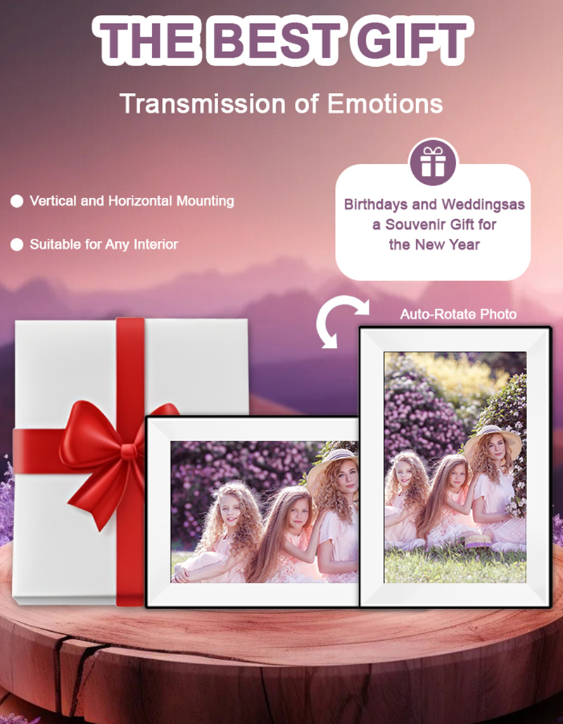 Uhale Digital Picture Frame 10 - Digital Photo Frame Wifi recension och pris
