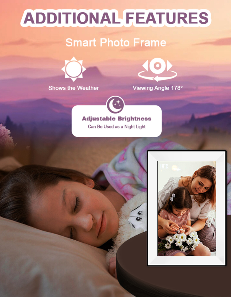 Uhale Digital Picture Frame 10 - Digital Photo Frame Wifi recension och pris