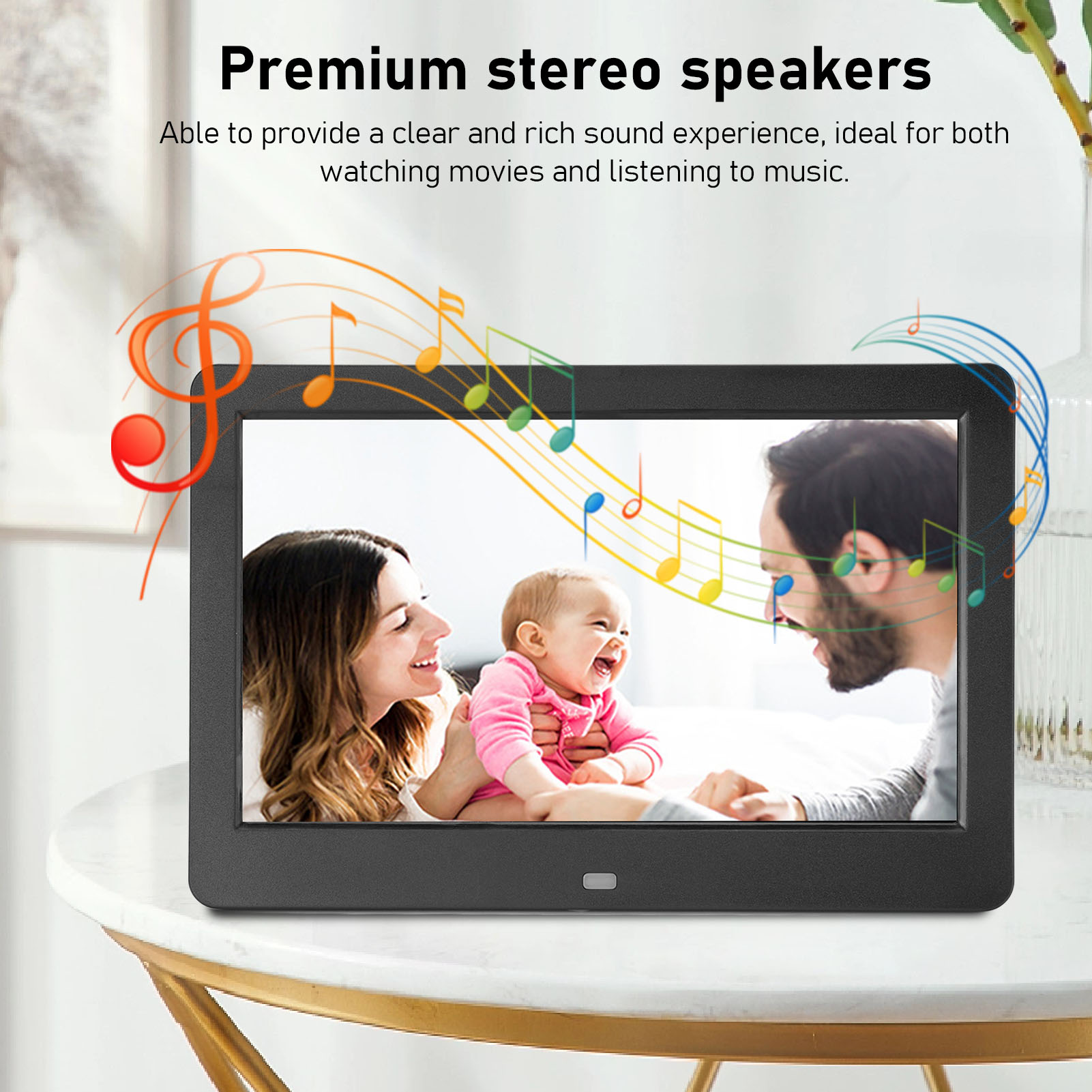 Digital Photo Frame Stereo Spe - Digital Photo Frame Wifi recension och pris