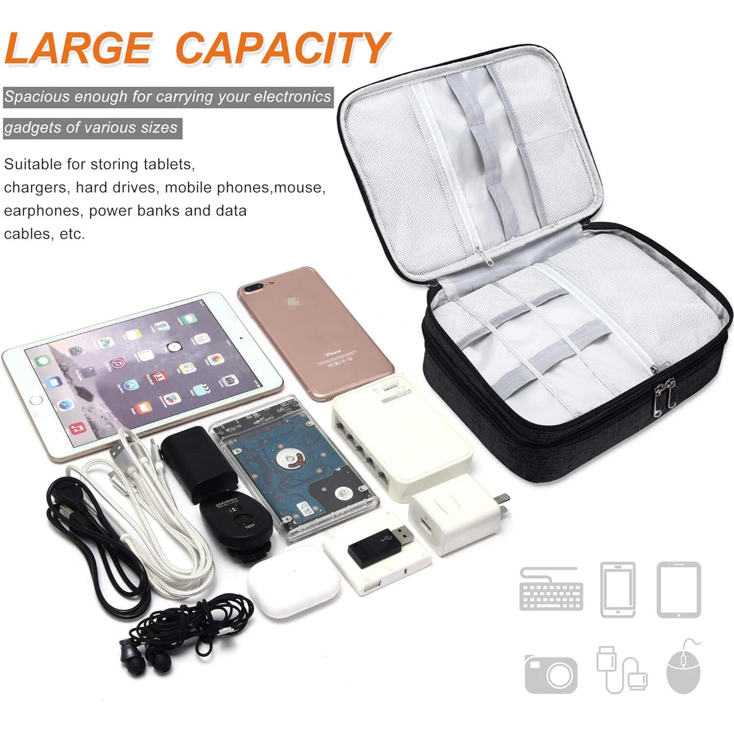 Portable Digital Storage Bag U - Electronics And Gadgets With I recension och pris