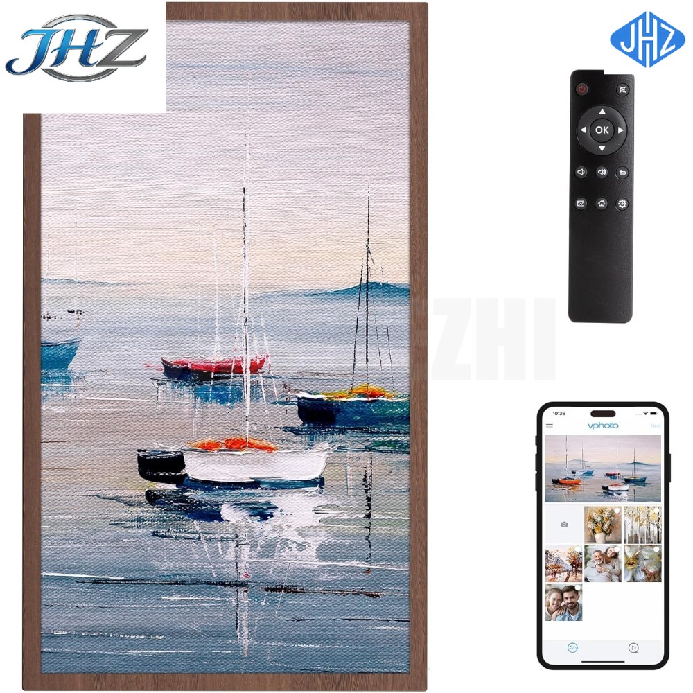JHZ for NEW Large Digital Pict - Digital Photo Frame Wifi recension och pris