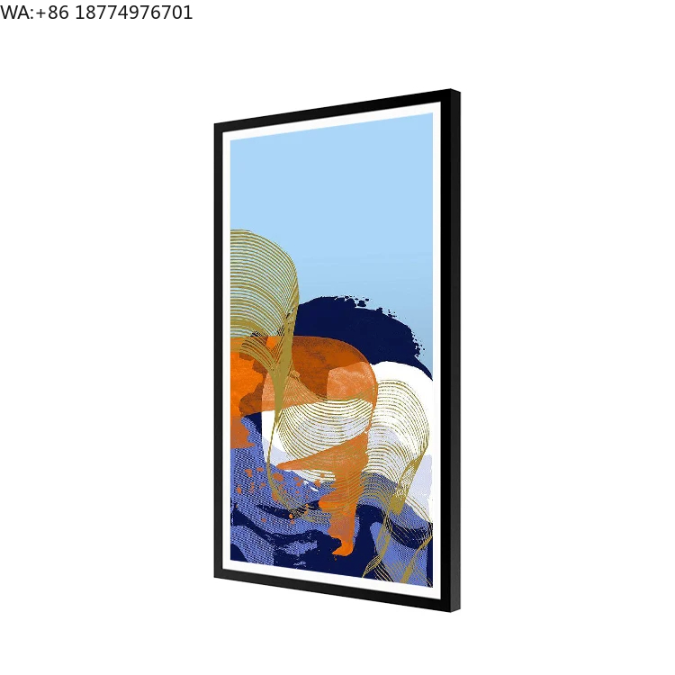 Wooden Frame Artistic Painting - Digital Photo Frame Wifi recension och pris