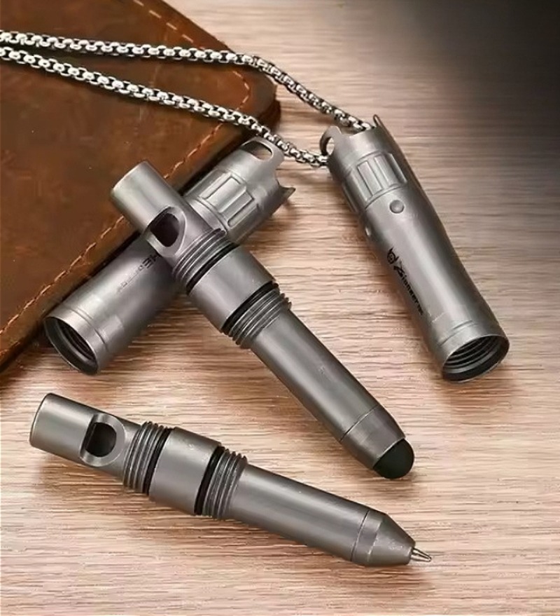 Titanium Alloy EDC Pen With Em - Smart Pen Digital recension och pris