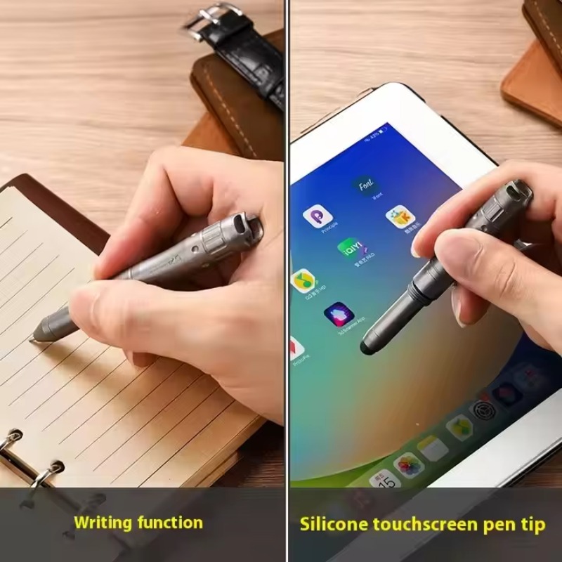 Titanium Alloy EDC Pen With Em - Smart Pen Digital recension och pris