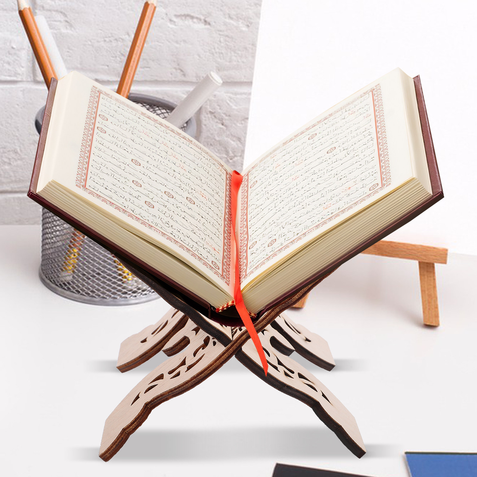 Wooden Desktop Reading Stand B - Gadget Q recension och pris