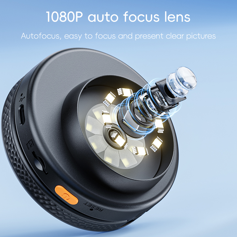Autofocus Microscope Mini 500X - Digital Magnifier Reading recension och pris