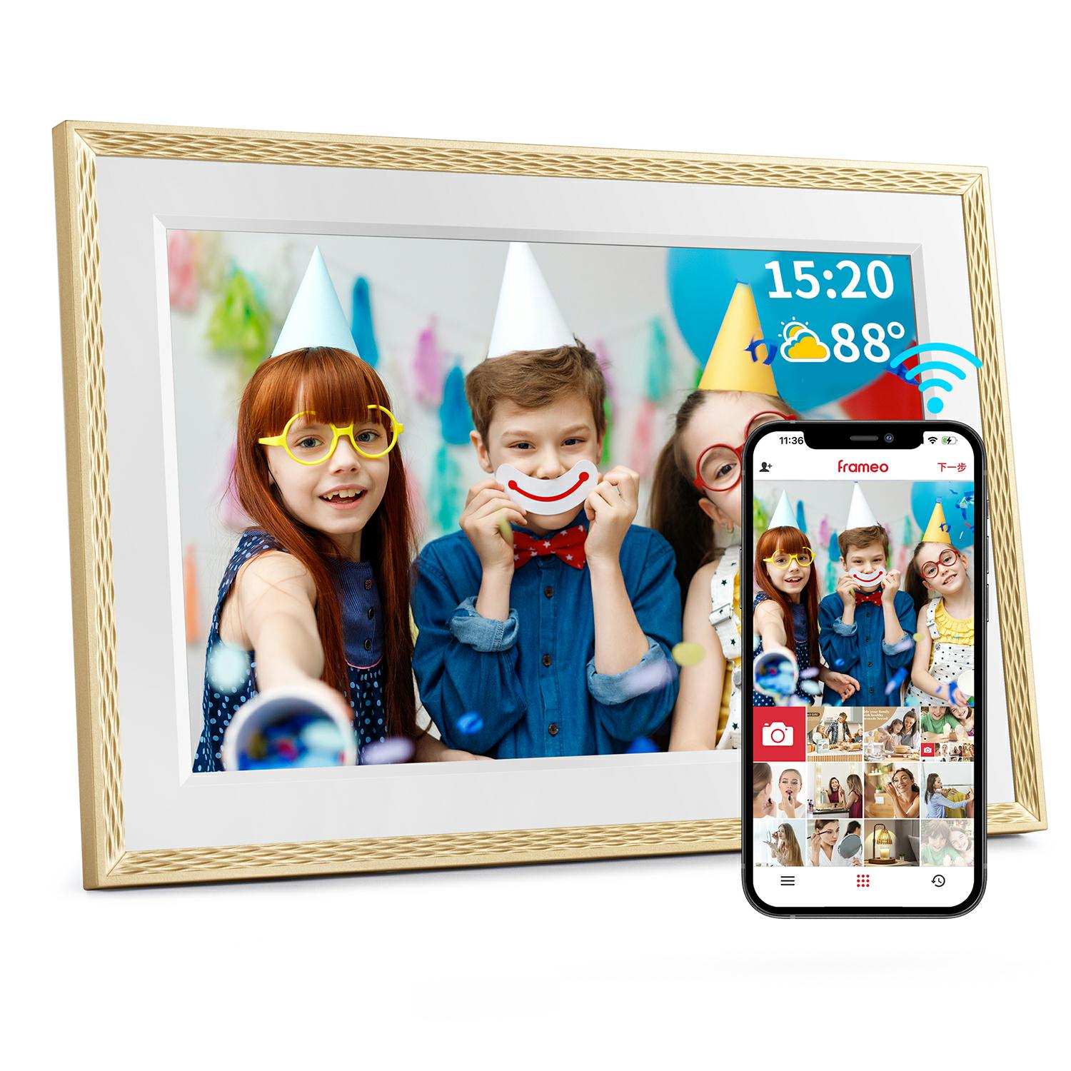 Frameo 10.1 Inch Digital Pictu - Digital Photo Frame Wifi recension och pris
