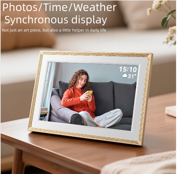 Frameo 10.1 Inch Digital Pictu - Digital Photo Frame Wifi recension och pris