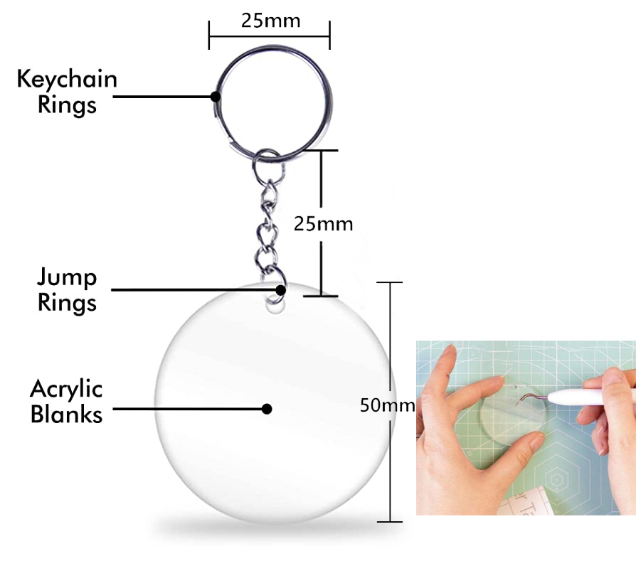 Personalized Keychain Pendant  - Mobile Electronics Gadgets recension och pris