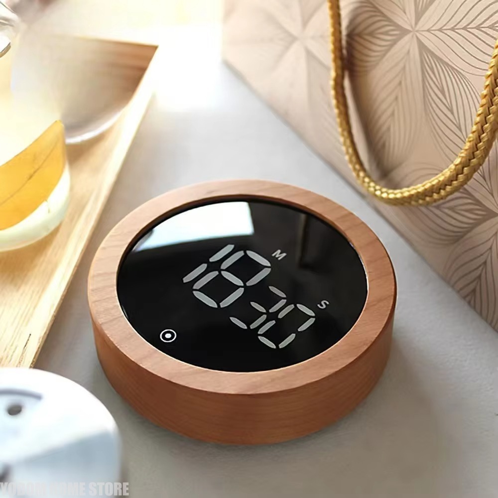 LED Electronic Rotating Wood G - Electronics And Gadgets With I recension och pris