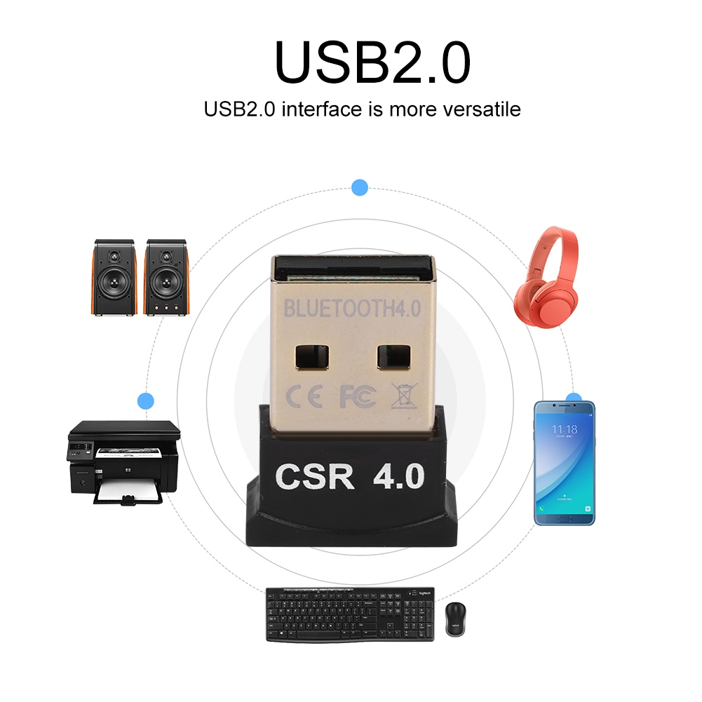 Bluetooth Adapter Wiress Dongl - Wireless Keyboard Mini recension och pris