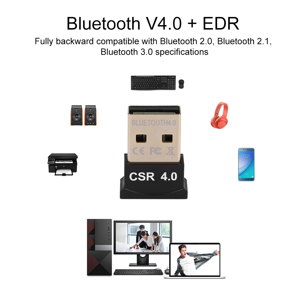 Bluetooth Adapter Wiress Dongl - Wireless Keyboard Mini recension och pris