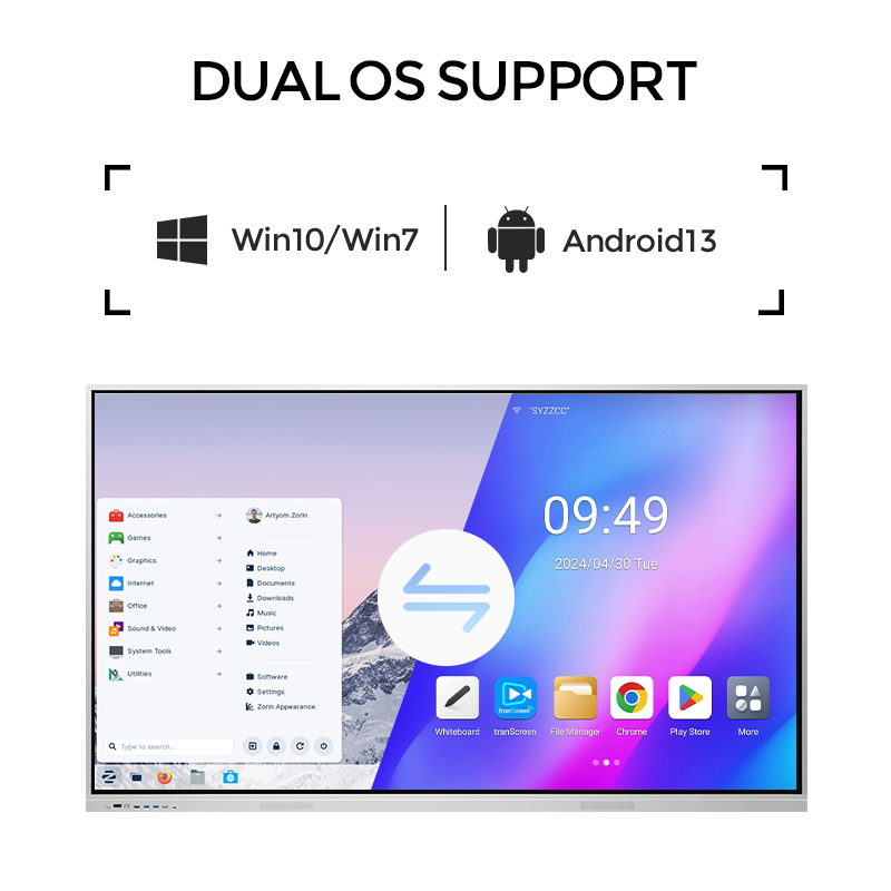 65 Inch 4K Interactive Flat Pa - Smart Pen Digital recension och pris
