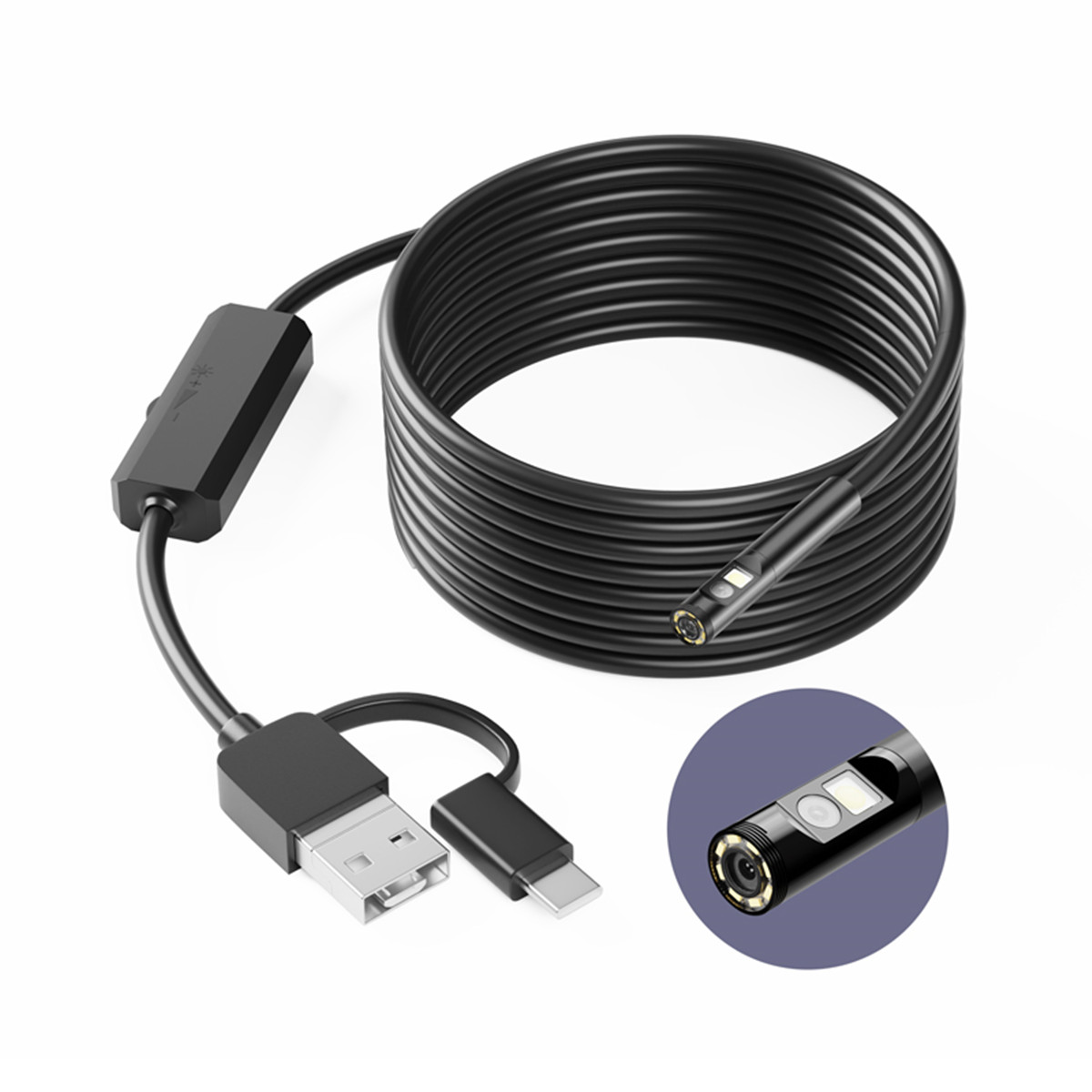 3in1 USB 5.5MM  2MP 1080P Dual - Usb Microscope Digital recension och pris