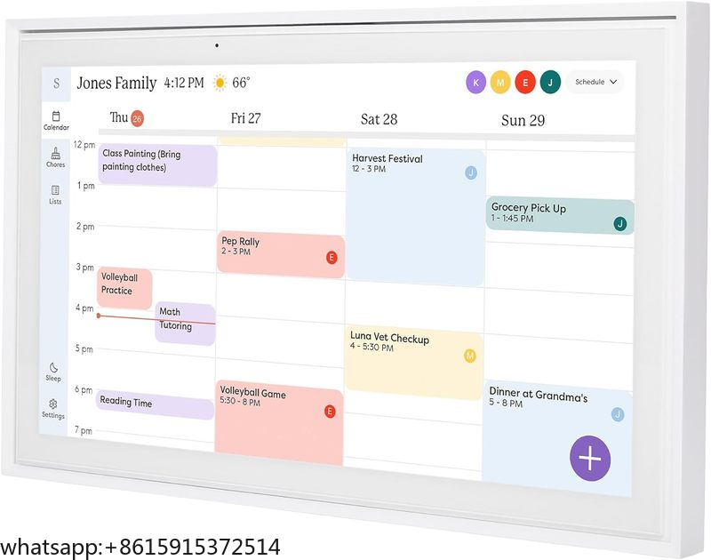 TCDSTARSmart Calendar Digital  - Digital Photo Frame Wifi recension och pris