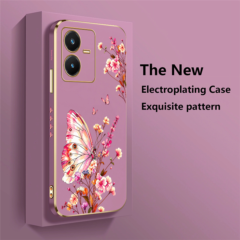 Butterfly Painted Case For Viv - Vivo V40 recension och pris